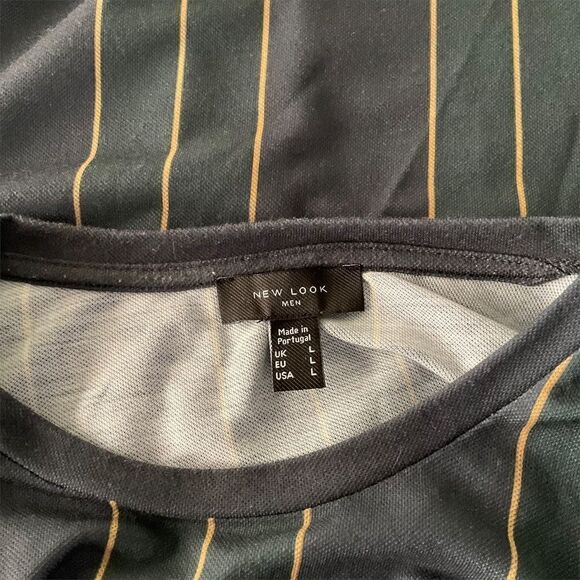 NEW Look Men Short Sleeve Tee Shirt Original New York  Dark Green Size L - Picture 9 of 13